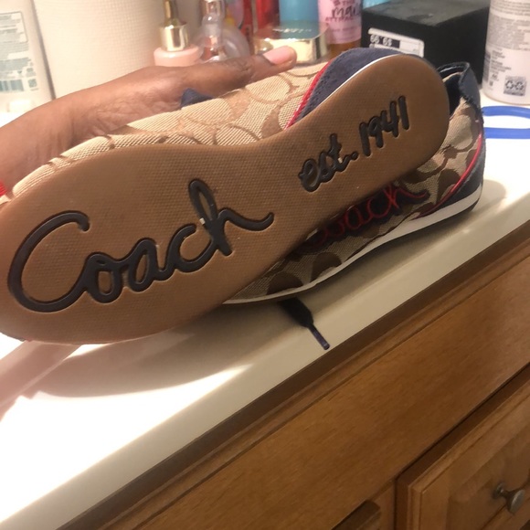 Coach Devin signature C suede Sneakers - Picture 5 of 7
